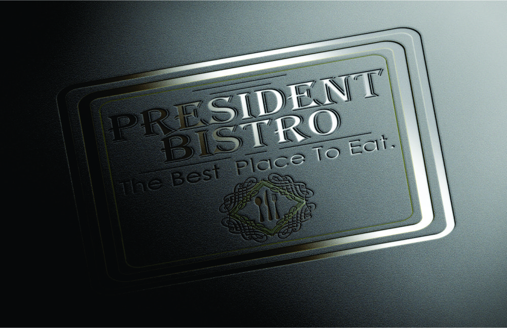 Grafica logo President Bistro