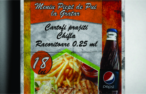 Meniu Firma Luminoasa Fast Food