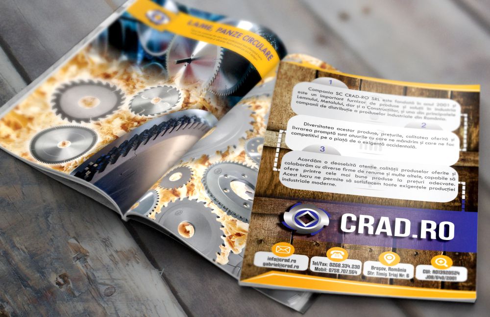 Design Catalog Prezentare produse pentru prelucrarea lemnului
