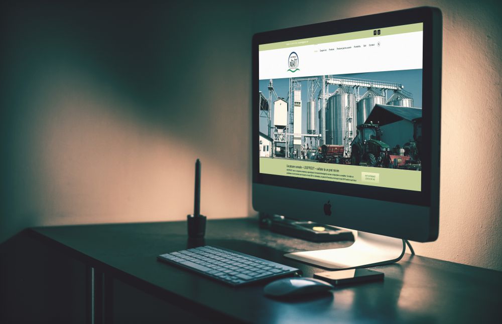 Realizare website Uscatoare Cereale