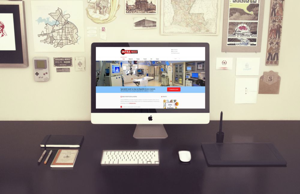 Realizare website Intramed Brasov
