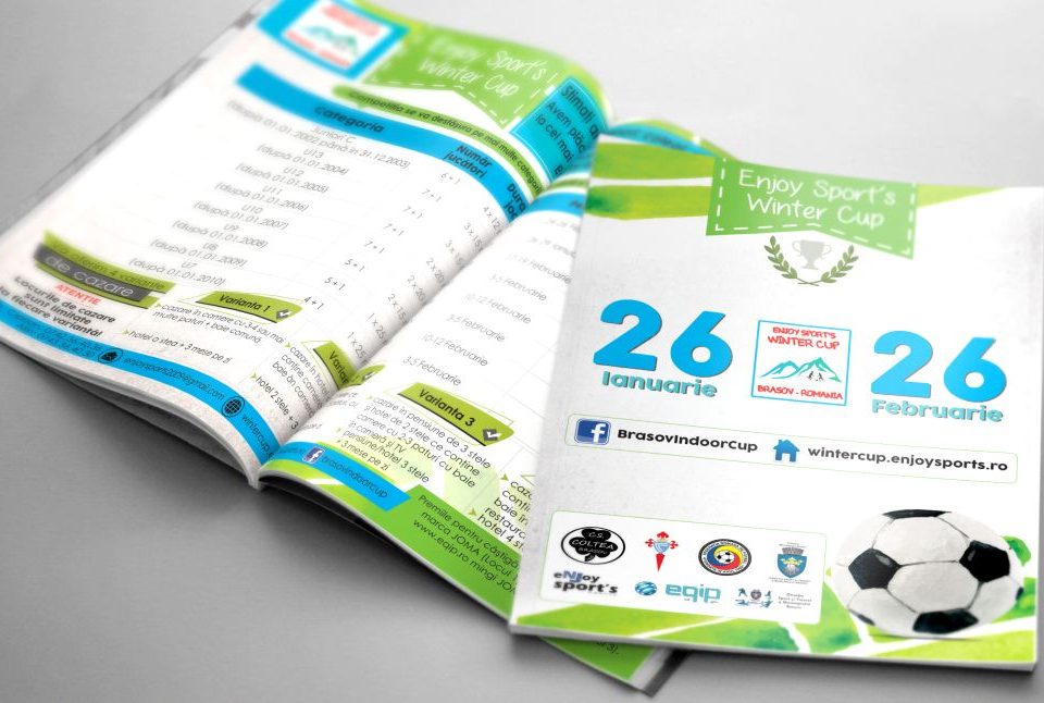 Grafica Revista Enjoy Sports