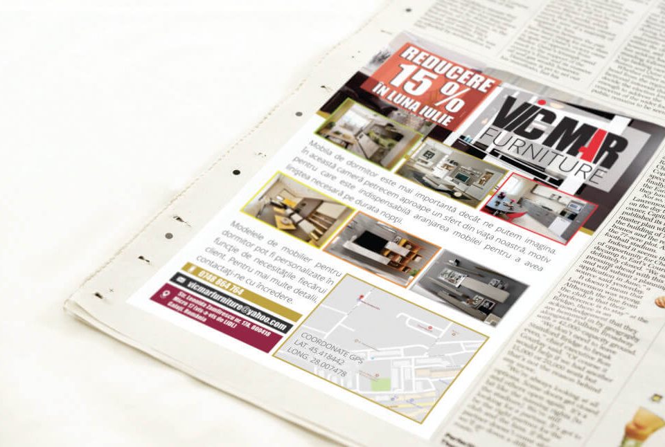 Flyer mobila la comanda