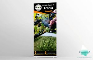 Grafica Rollup Aronia Fruits