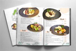 Grafica meniuri HoReCa