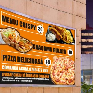 Grafica banner Oferta restaurant Keops