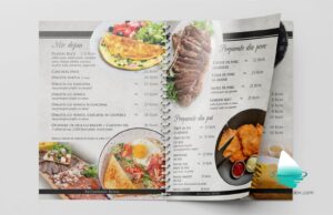 Design meniu Restaurant Royal 1