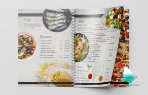 Design meniu Restaurant Royal 2