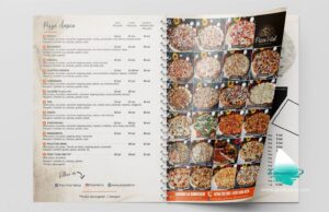Design meniu Pizza Vital 2