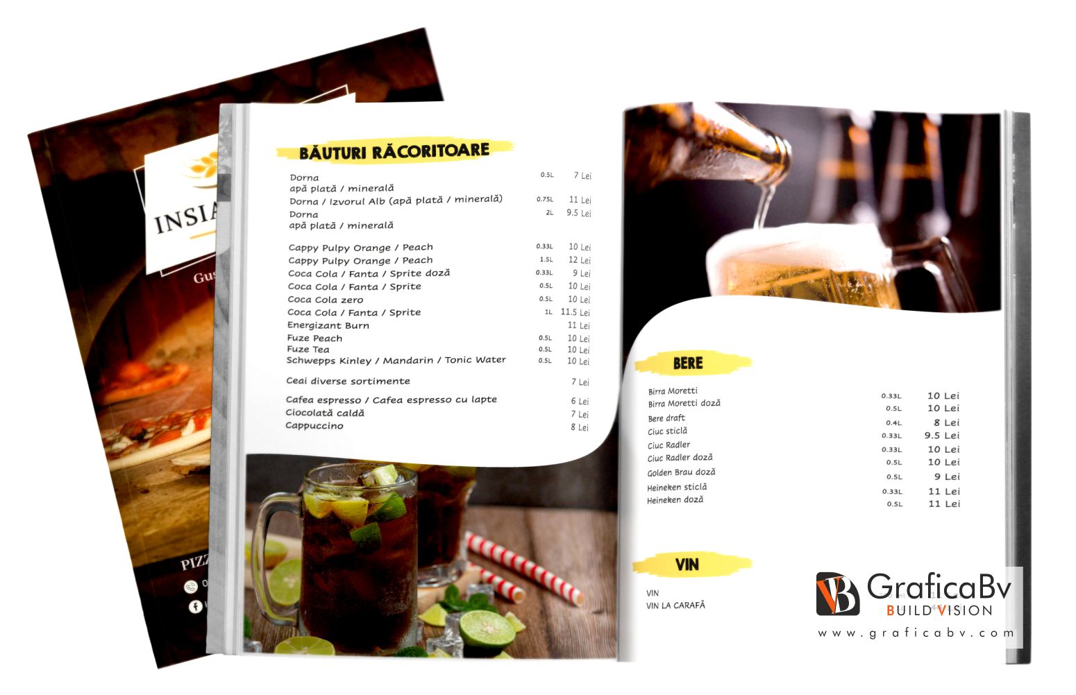 Grafica meniu pizzerie 8